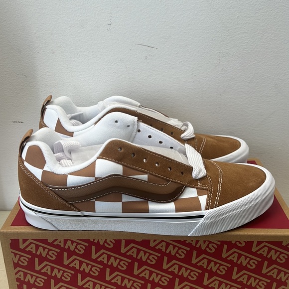 NIB - Vans Knu Skool Mega Check Brown Shoes – Men’s US 10.5 / Women’s US 12 main image 14